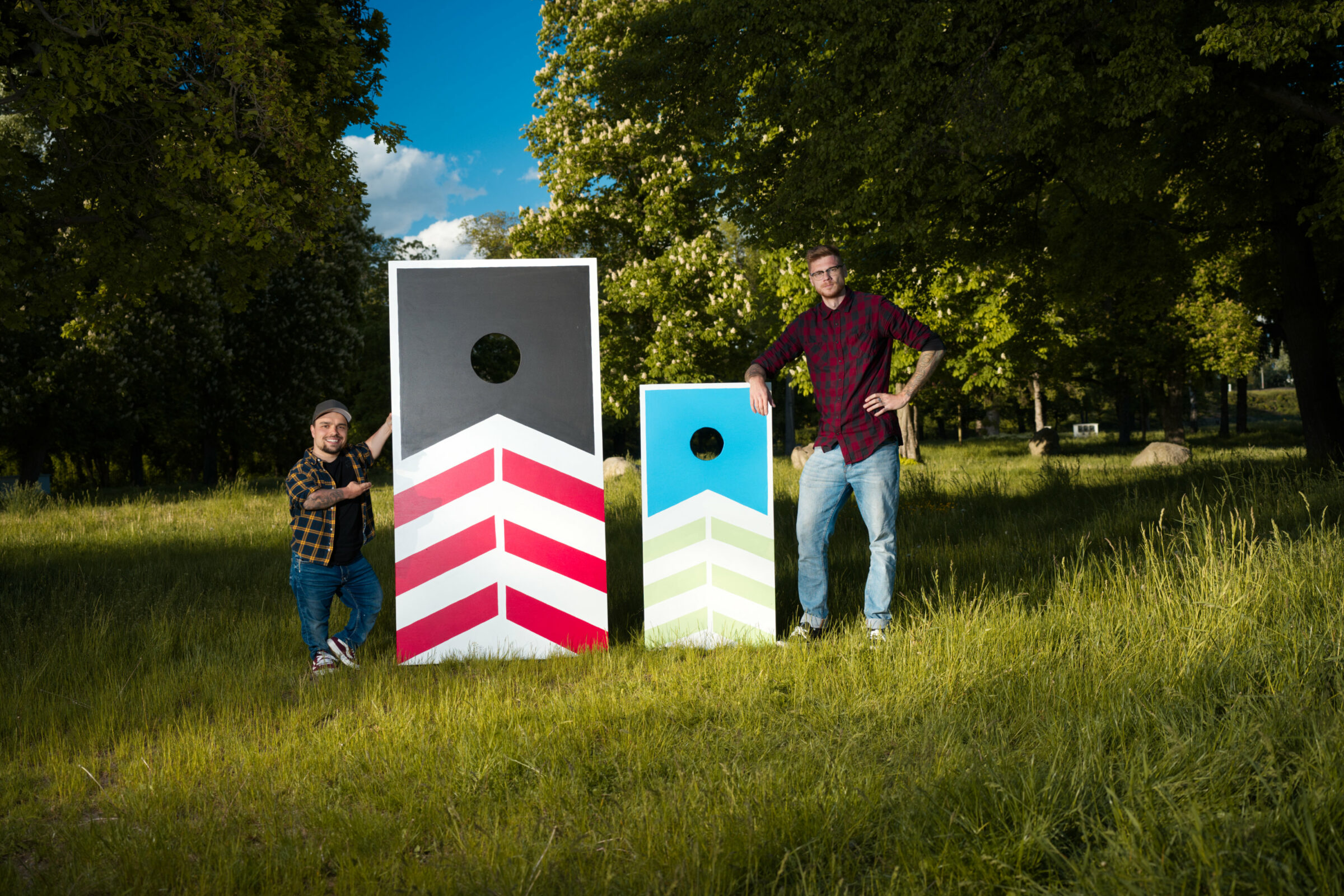 Vyrobte si cornhole - hru, co dobývá svět